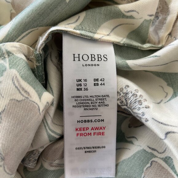 Hobbs London Marea Floral Tunic Dress, Size 12 - Picture 12 of 15